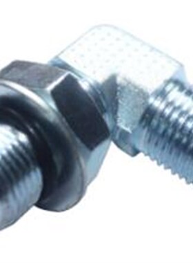 液压接头美制螺纹JIC 74锥面扩口可调向直角过渡管接头1JO9-OG