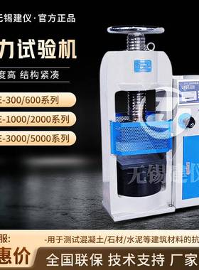 无锡TYE-300/600系列高精度混凝土检测压力试验机