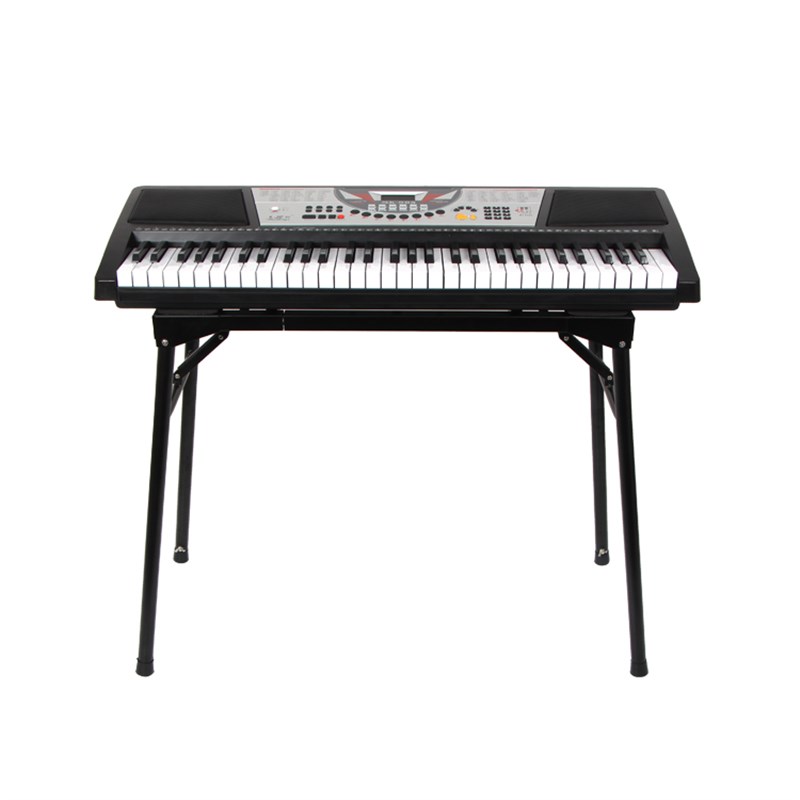 电钢琴架88键61键电子琴架通用键盘支架双层便携折叠钢琴架子家用