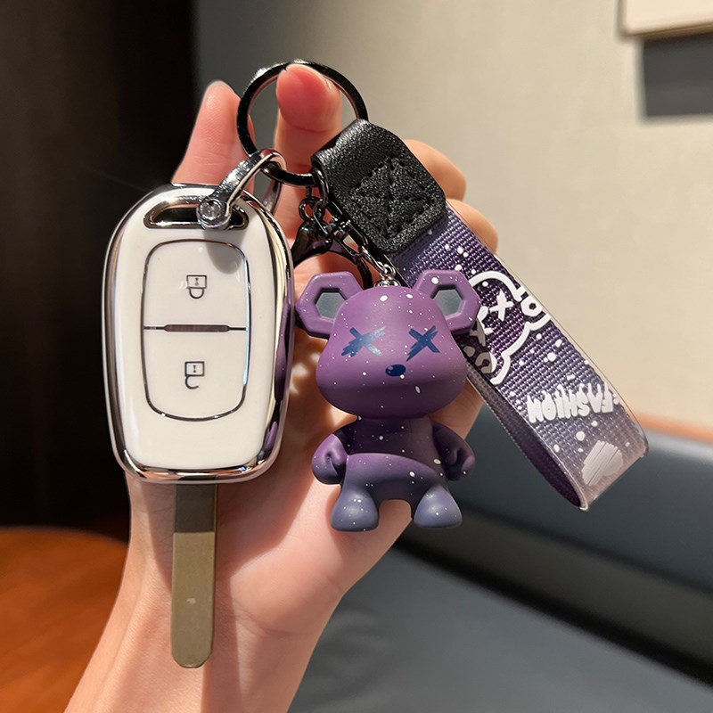 2022款东风纳米B0X车钥匙套22款EV新能源EX1车钥匙套遥控套包全套