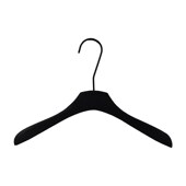 架 夹黑色实木手感橡胶漆裤 衣架女服装 店用自带防滑无痕榉木衣撑裤