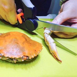 美珑美利 全能厨房剪 厨房剪刀强力鸡骨剪螃蟹剪夹核桃剪虾剪鱼鳍