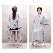 理发围布发廊专业高档潮网红不沾发成人家用防水个性 定制剪发围布