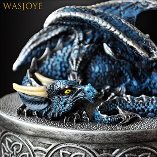 奥杜因大容量创意存钱罐奇幻风格龙形储蓄罐客厅书房摆件生日礼物