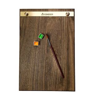 画板美术生专用画架木质胡桃木板夹子菜单夹复古素描速写板手绘板