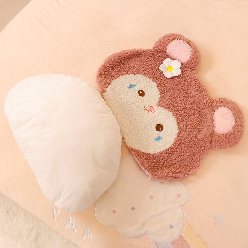 可爱小狗抱枕床头靠垫睡觉女生大靠枕床上靠背宿舍学生靠背垫超软