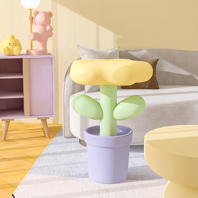 初见家居落地茶几沙发边客厅摆件角几装饰品桌子边柜郁金香小边几