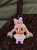 Fluffy Pink Outfit Set (Large Bow + Pink Cape + White Pants + Pink Shoes)