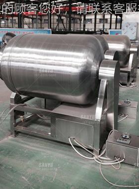 供应GR-100无骨GR-100鸡版柳空腌制设备 电空脑真真滚揉机
