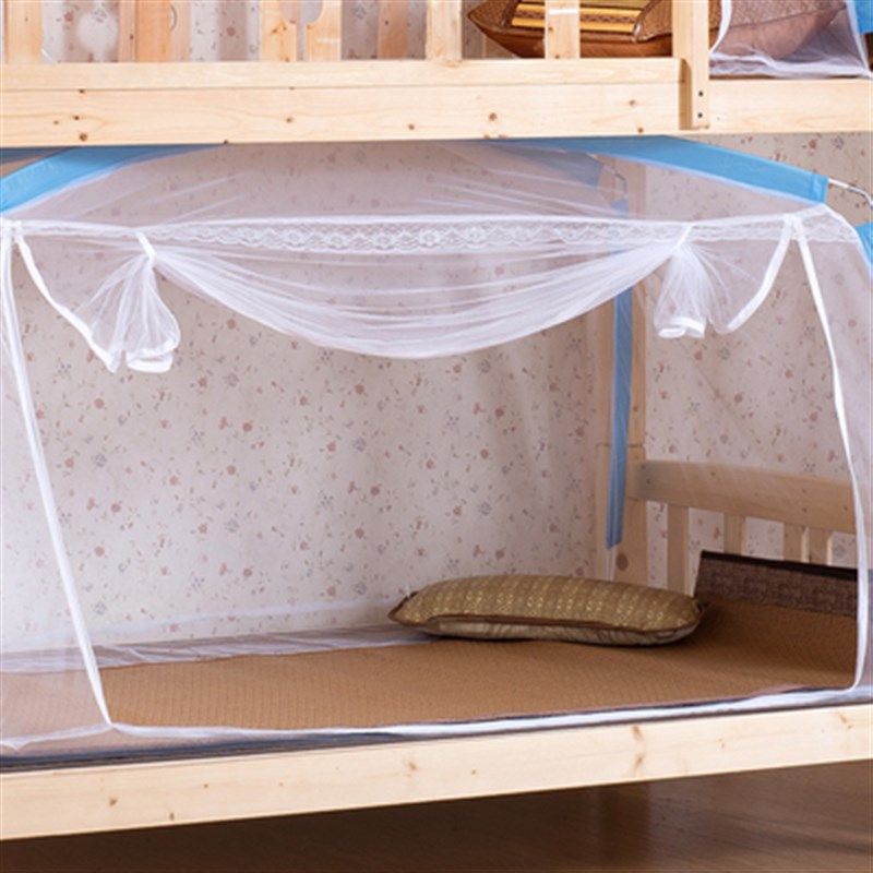 学生蚊帐宿舍蚊帐有底拉链学校寝室上下铺蚊罩单人蒙古包铁床蚊账,床上用品,蚊帐,淘宝优惠券,粉丝福利购,淘宝优惠卷