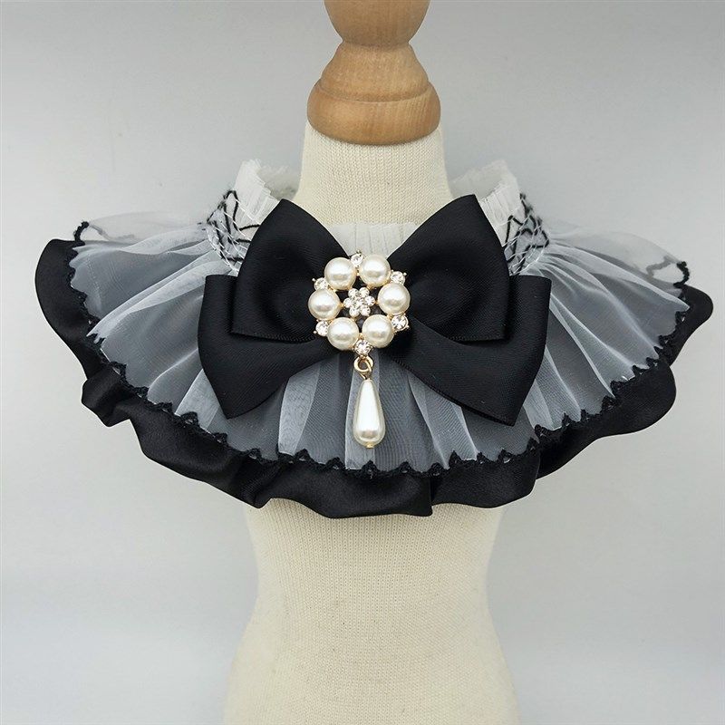 缎带围脖小猫咪狗狗围嘴领结宠物口水巾布偶比熊柯基拍照饰品项链,宠物/宠物食品及用品,围巾/口水巾,淘宝优惠券,粉丝福利购,淘宝优惠卷