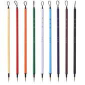 秋宏斋水彩笔套装 秀意松枝染夜蝉若隐滋色新手水彩笔套装 三彩禾