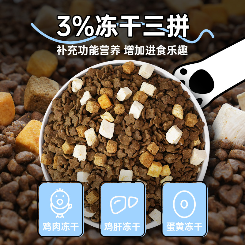 领跑优护幼犬粮高品质主粮提升抵抗力骨骼发育拉布拉多犬狗粮全价