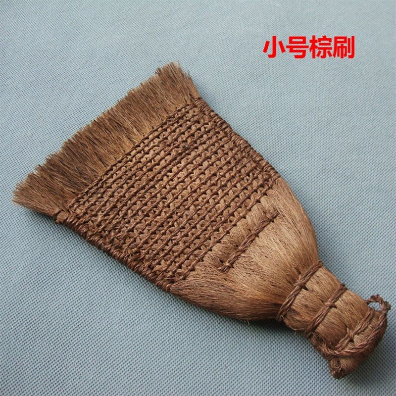 不掉渣装裱拓碑有把鬃刷家具抛光覆背托底密度好手工裱画小号棕刷