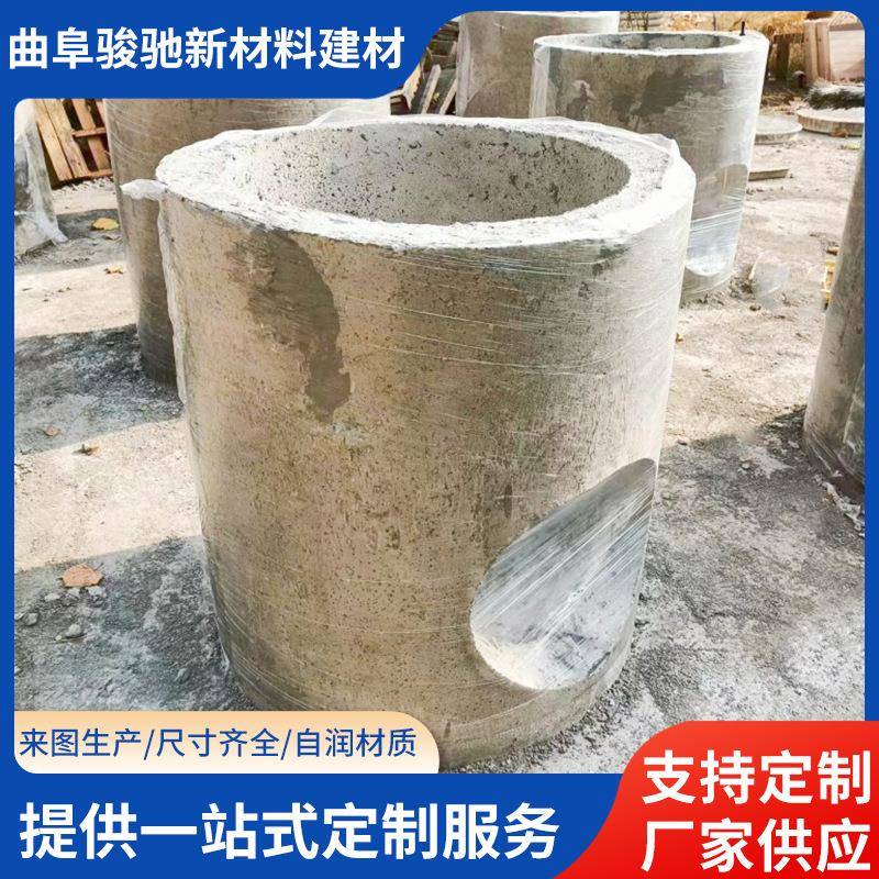 成品钢筋混凝土预制大口径检查井圆形方形雨水污水井矩形电缆井