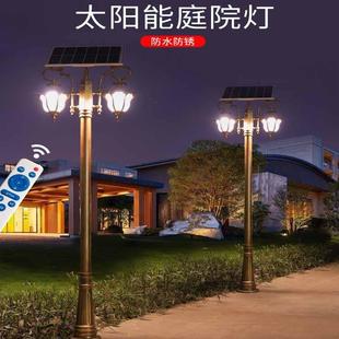 庭院灯3米防水小区路灯花园别墅道路家用双头高杆灯led灯室外户外