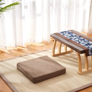 家用布艺方形榻榻l米坐垫飘窗垫子加厚蒲团可拆洗打坐垫禅修拜佛