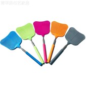 芭蕉形卡通型不锈钢伸缩家用手动驱蚊虫器蟑螂拍长柄款 苍蝇拍