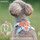 BORORO宠物遛狗绳狗牵引绳背心式 胸背带狗绳子链子中小型犬比熊
