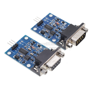 TTL-RS232 无源型 无需不用供电 RS232与TTL互转模块 兼容3.3V/5V