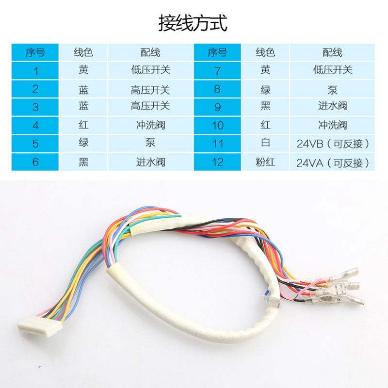 净水机LED智能控制电脑板 反渗透纯水机配件彩灯显示屏电路板通用