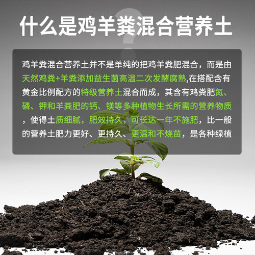 园艺营养土花土通用型种花家用种植盆栽土有机种菜土壤专用养花土
