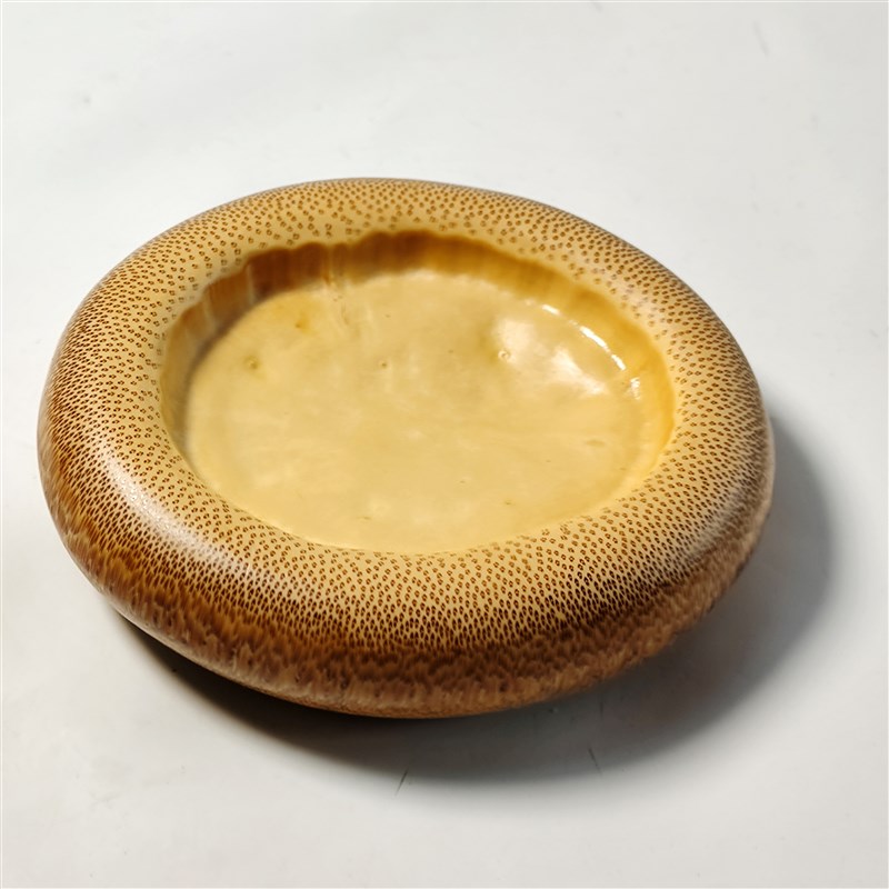 纯手工打磨竹根雕随行把玩件手把件一把抓把玩送礼收藏