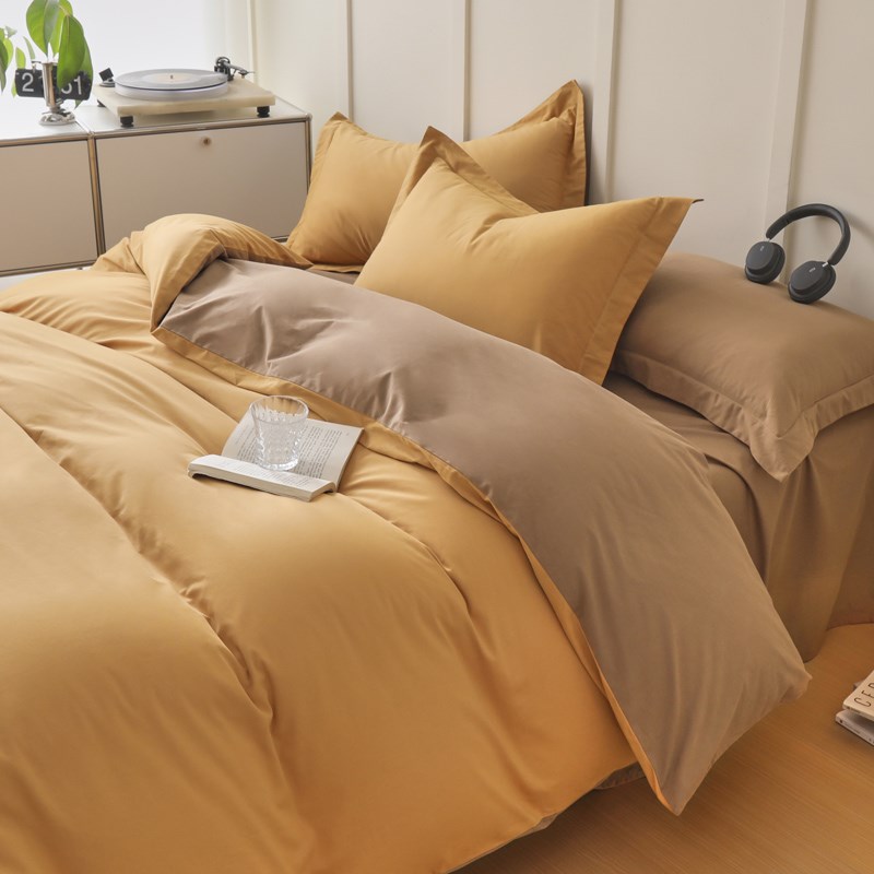 100s加厚全棉磨毛四件套高端保暖A类纯棉床单床笠被套单双人秋冬