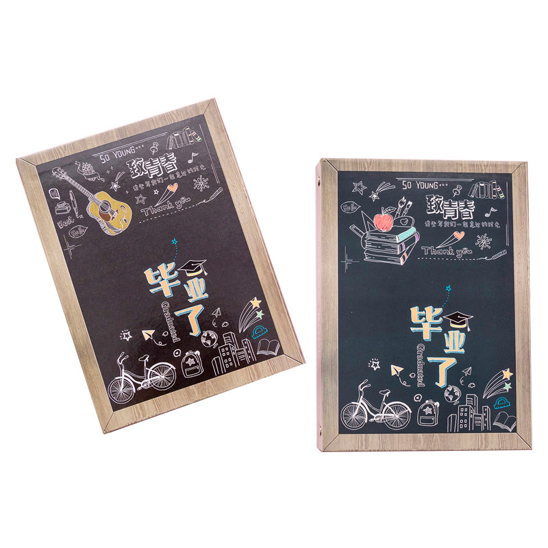 毕业季同学录小学生回忆纪念册六年级回忆录复古活页留言册校友录