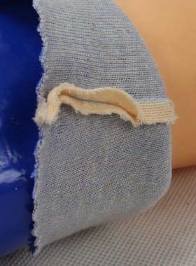 春蕾906手套劳保耐磨防滑磨砂防水防油耐油防腐蚀耐酸碱橡胶手套