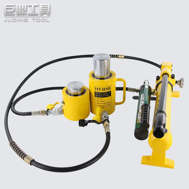 分离式液压千斤顶10T20T30T50T100吨 分体式横向立式超薄型长油缸