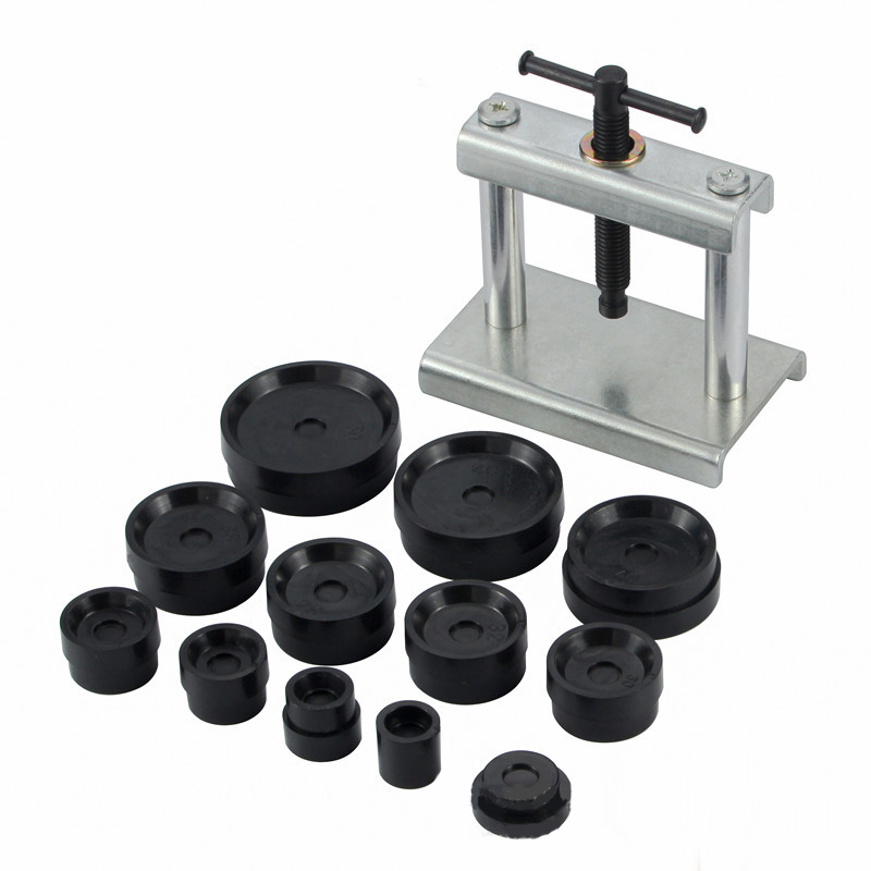 手表后盖压盖器换电池压表盖维修更换修表拆装工具压表器开表盖器