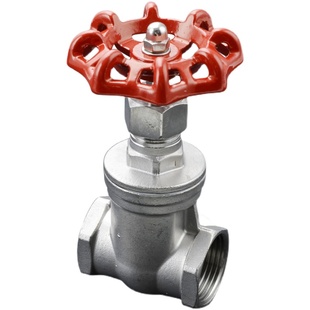 螺纹自来水开关4分 内螺纹闸阀Z11 6分 304不锈钢丝扣闸阀 201