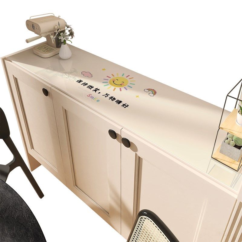 小清新软玻璃鞋柜垫防水防脏茶几桌布pvc免洗桌垫防烫鞋柜台面垫,居家布艺,桌布,淘宝优惠券,粉丝福利购,淘宝优惠卷