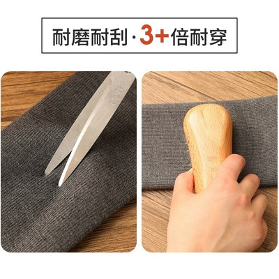 女童打底裤加绒加厚儿童连裤袜子纯棉秋冬季一体绒踩脚打底袜灰色