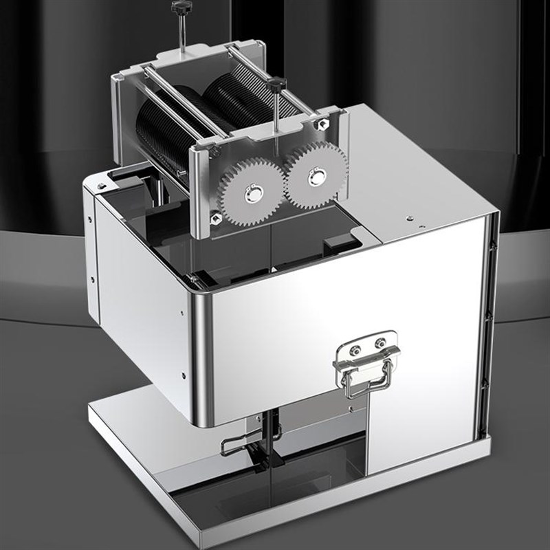 切肉机商用切菜电动切丝切肉片新款小型全自动大功率一体机切片机