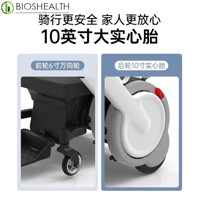 椅夫全自动智能老人年代步车残疾人专用高端电动轮椅电动折叠轮椅