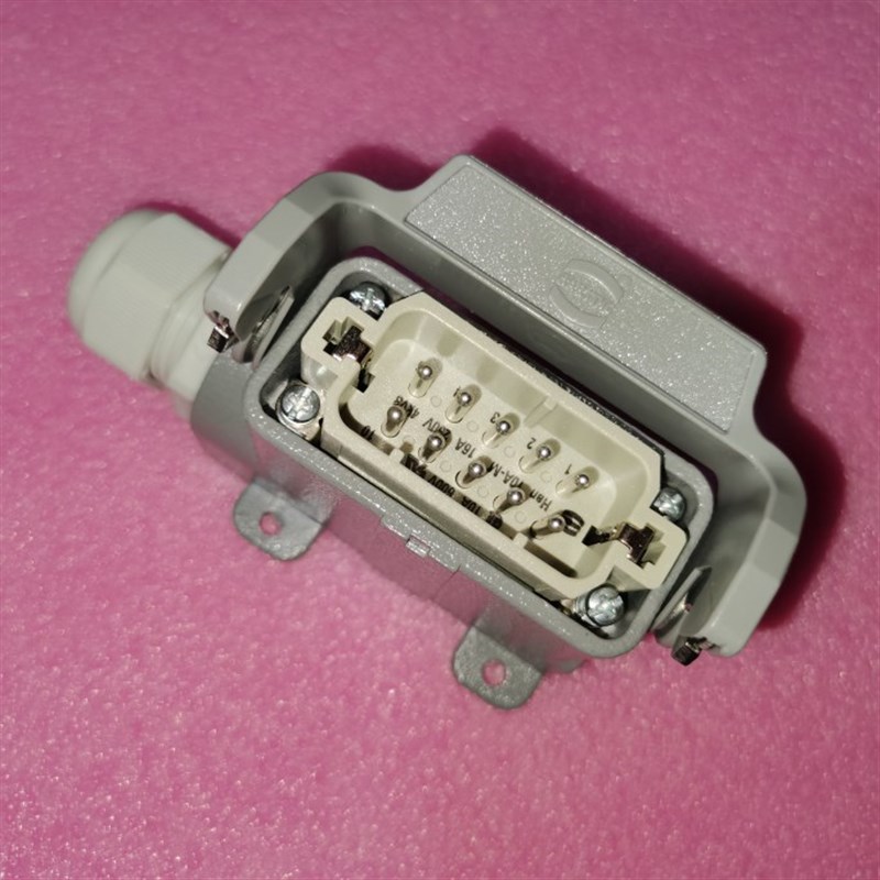 HARTING连接器09200102612十针公芯19200100251注塑模具计数限位