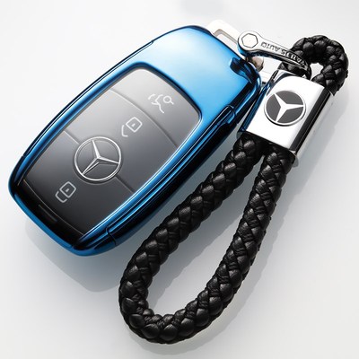 2024款奔驰GLE350 450钥匙套大G G500 G63 gle53遥控保护钥匙包