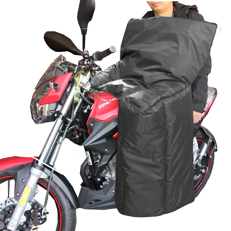 125跨骑摩托车挡风被男冬季加大加厚保暖太子摩托外卖挡风被护膝