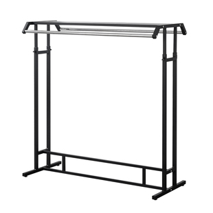 服装店展示架女装陈列货架男女装童装双排中岛架落地式挂衣服架子