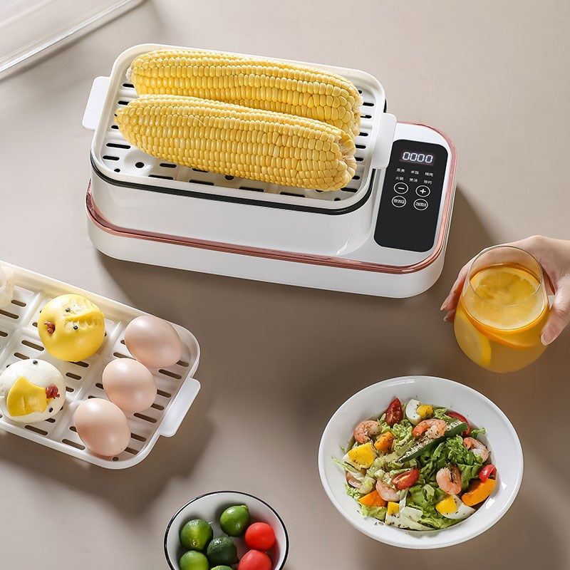 多功能电蒸锅迷你早餐机神器家用双三层智能全自动电蒸煮一体火锅