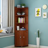 衣柜旁边转角柜墙角简约三角置物架简易储物酒柜客厅卧室拐角边角