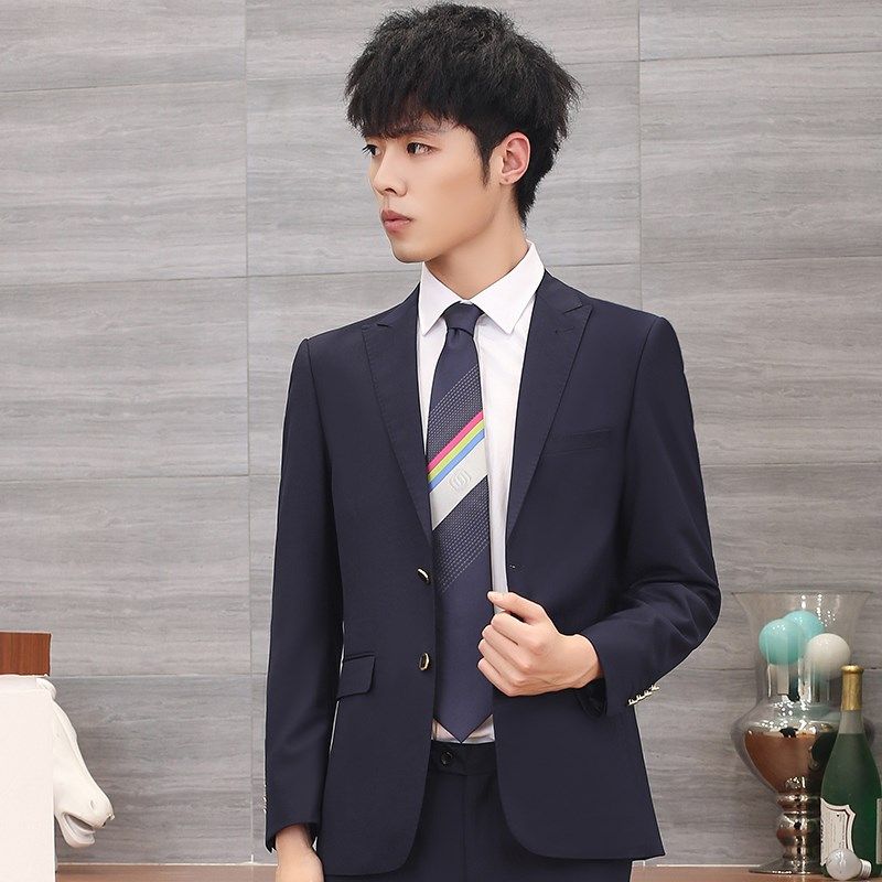 中国移动工作服长袖外套西服套装西服套装