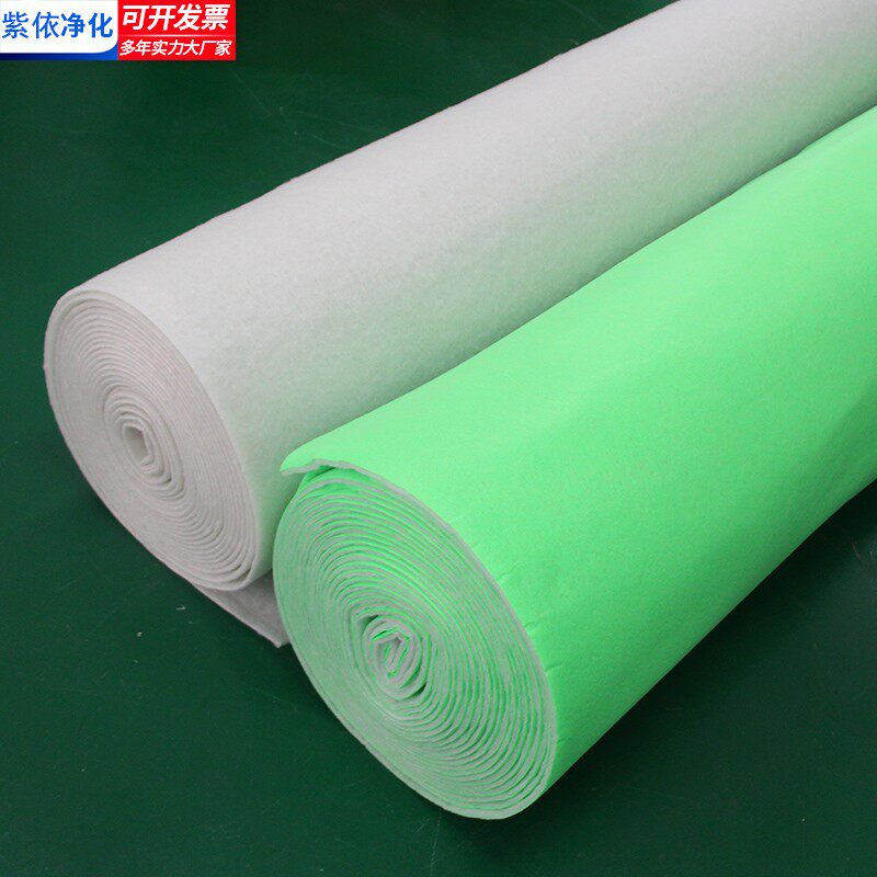初效过滤棉无纺布空气过滤棉空调棉喷烤漆房进风口棉风机棉天井棉