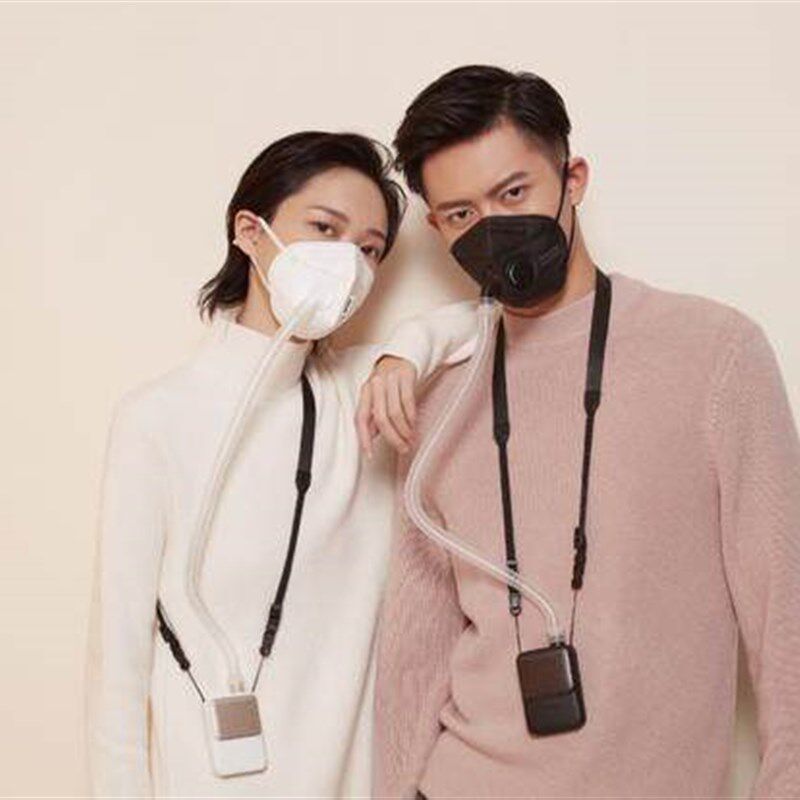 充电款二代春节高铁飞机上下班旅游安全自动送风电动空气净化器