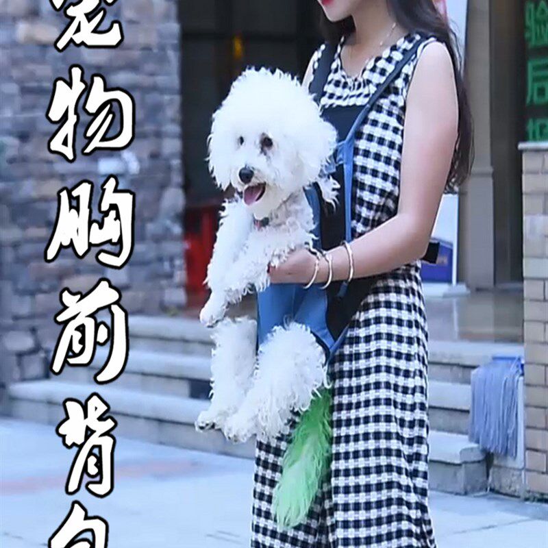 宠物中型犬胸前猫咪狗狗法斗柯基柴犬双肩骑行背包神器摩托车40斤