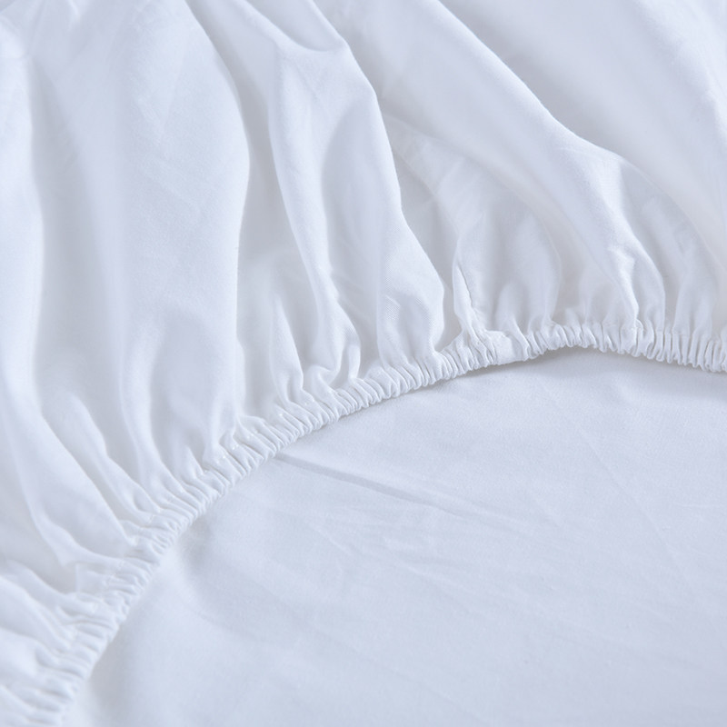 纯棉床笠套单件全棉床罩席梦思床垫保护套1.2m/1.8米白色床单定制,床上用品,床笠,淘宝优惠券,粉丝福利购,淘宝优惠卷