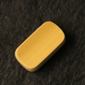 精品纯手工精磨天然十几年超厚老玉竹手牌手把件竹雕竹把玩小竹牌