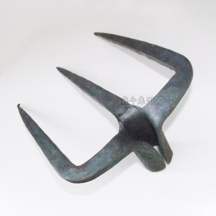 抓钩四齿耙子锻打三齿钉耙子翻土开荒 园艺 农具农用园林耙除草